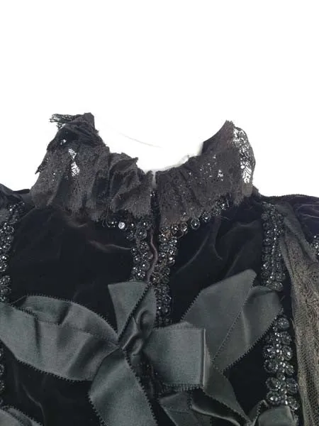 1890s House of Worth Beaded Capelet