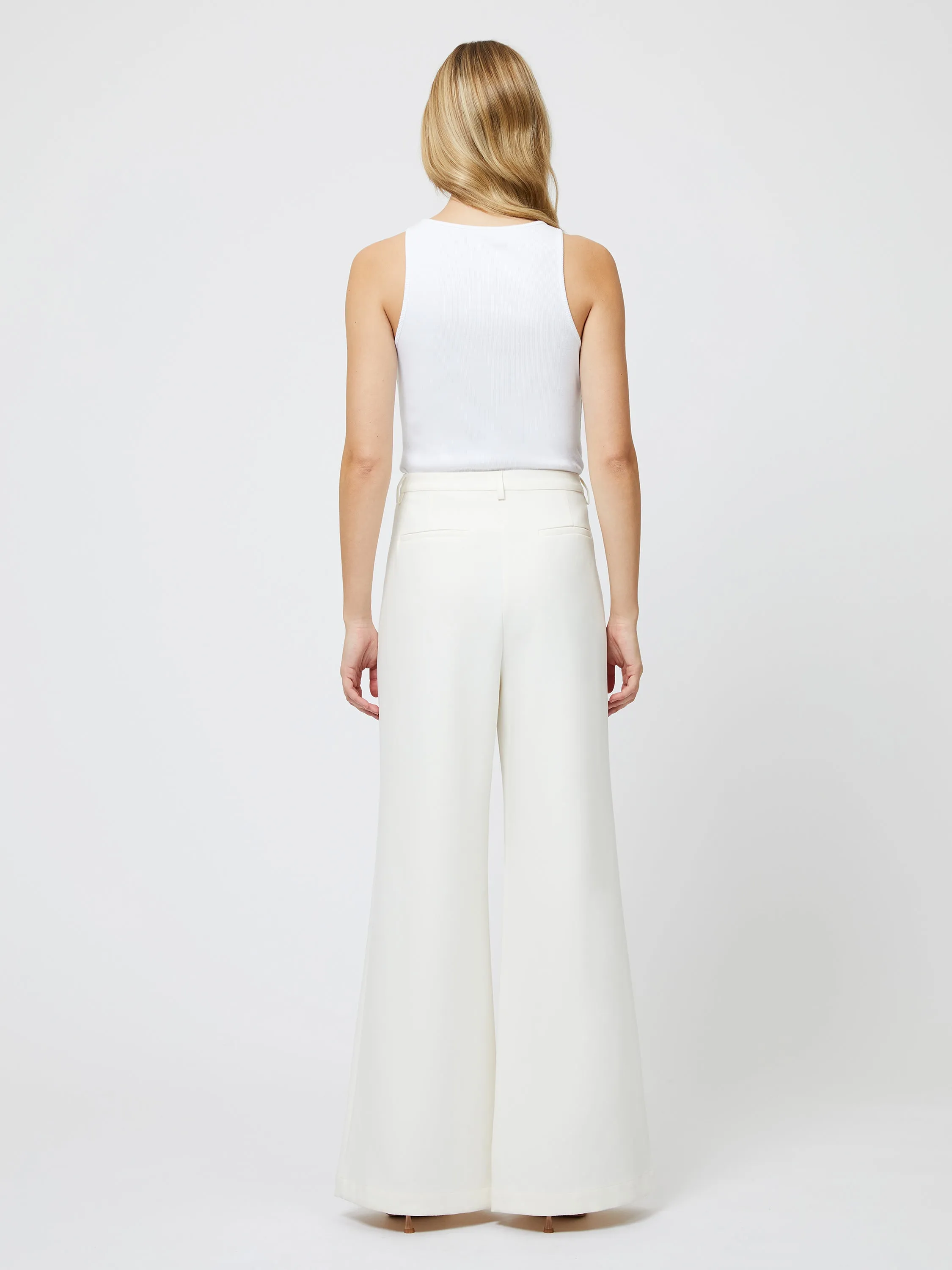 Azra Twill Pleated Trouser