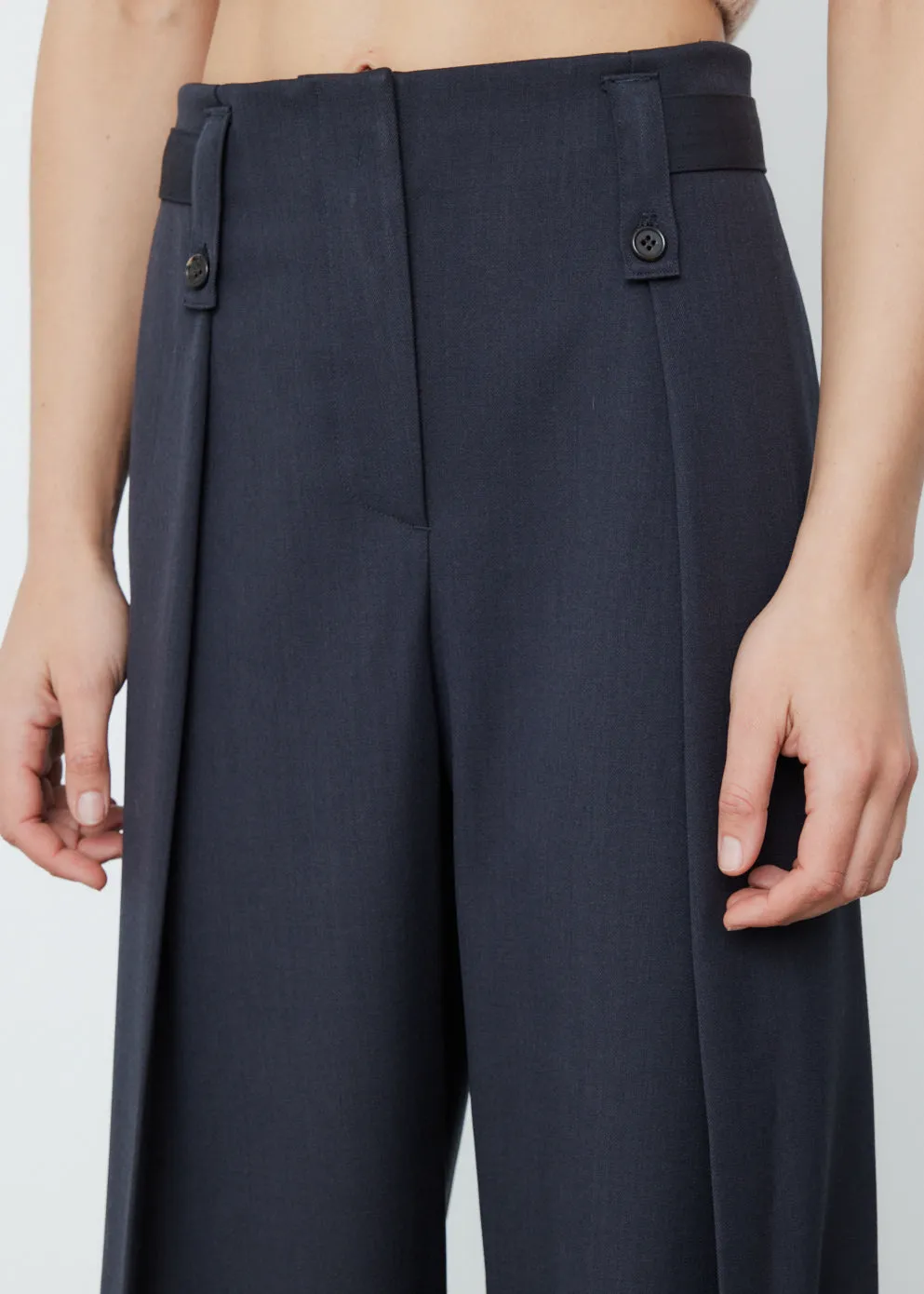 Belt Loop Point Trousers