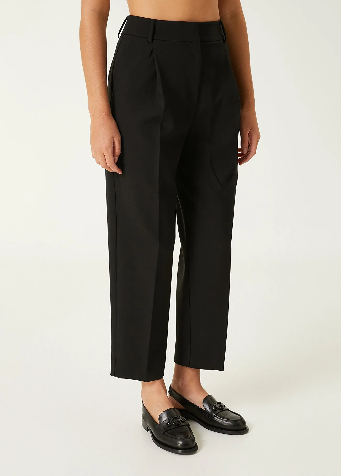 Beymen Club Pleated Formal Trousers Black