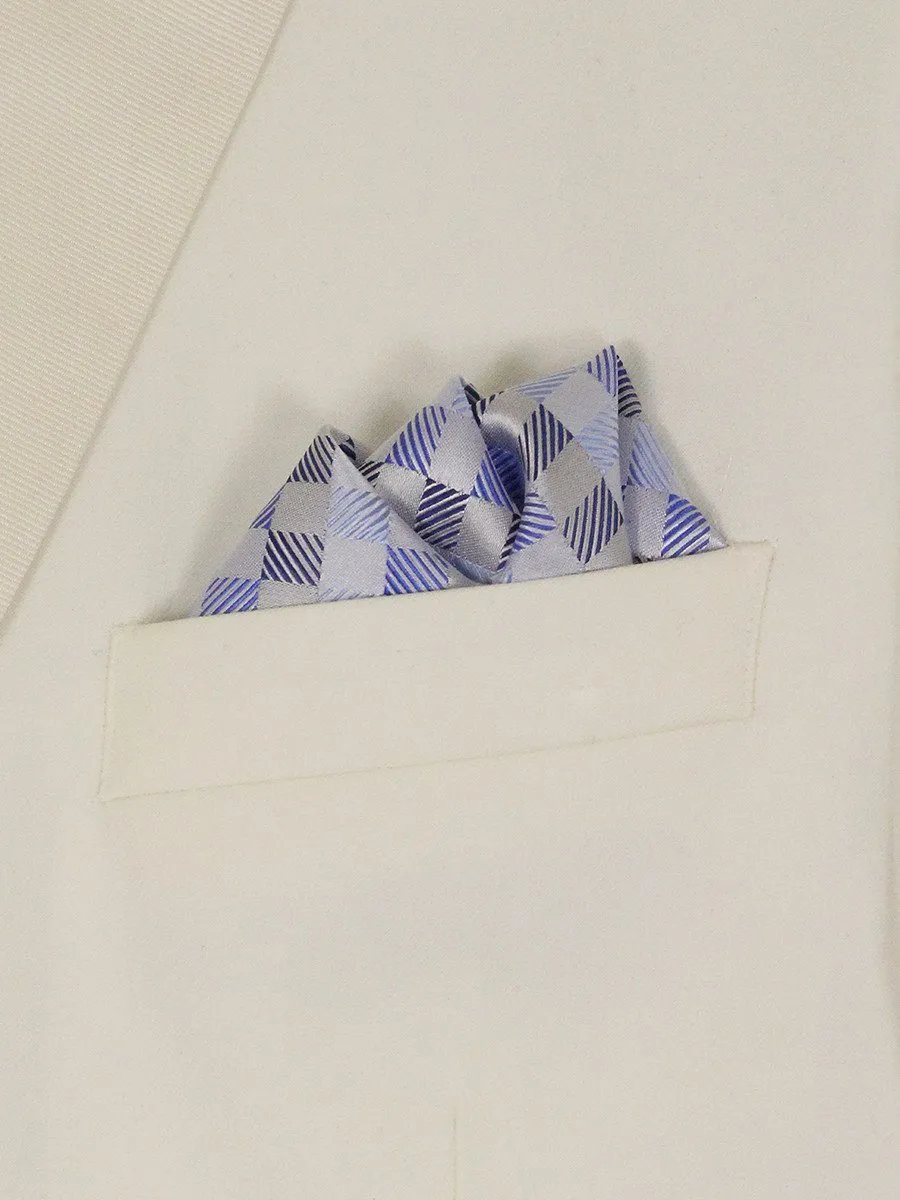 Boy's Pocket Square 22728 Blue