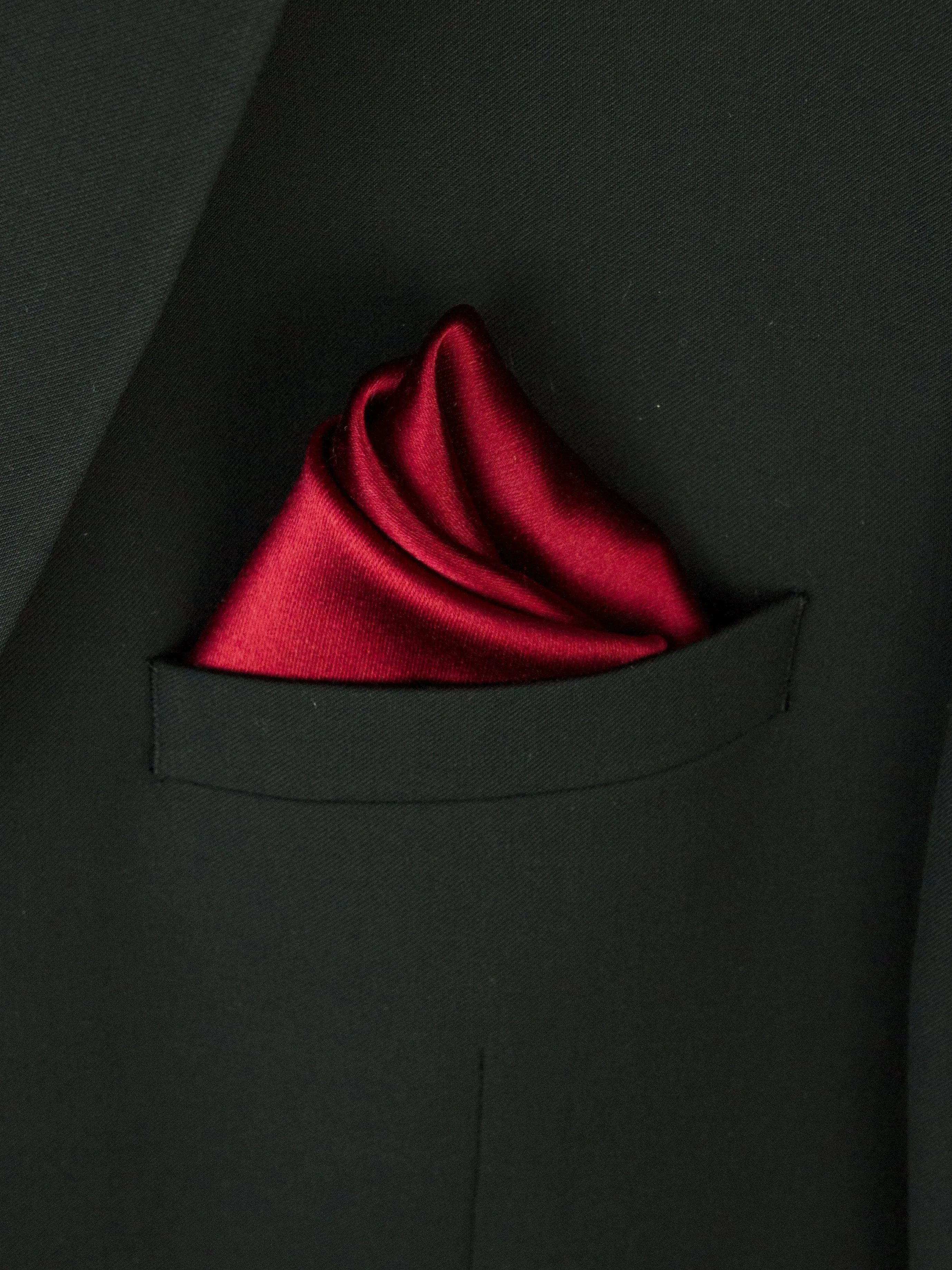 Boy's Pocket Square 25693 Red