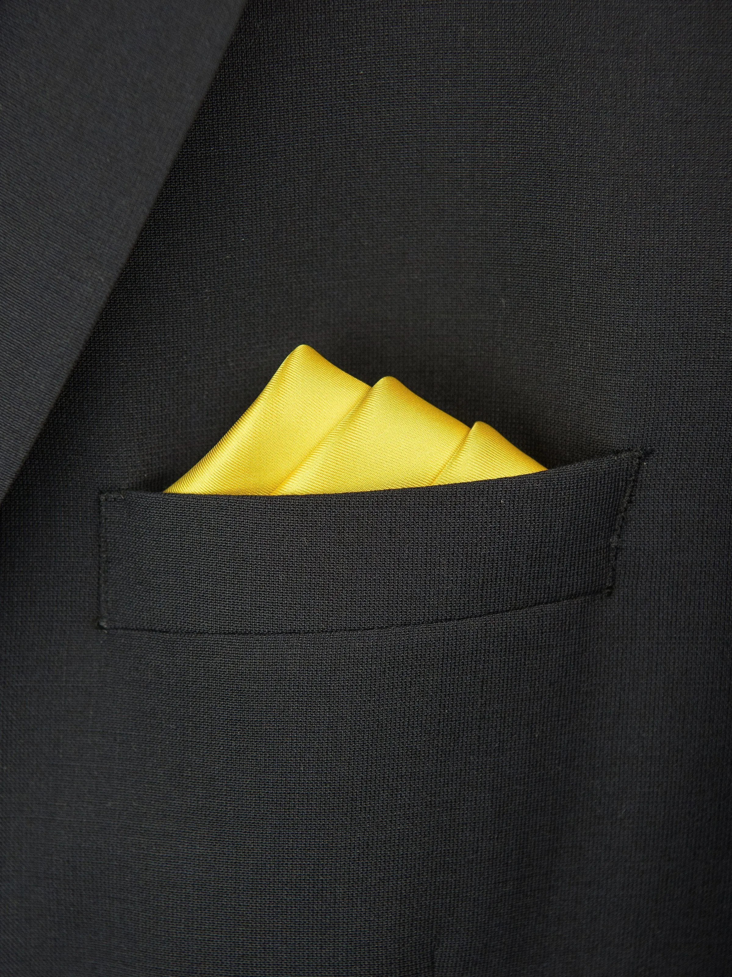 Boy's Pocket Square 27703 Yellow