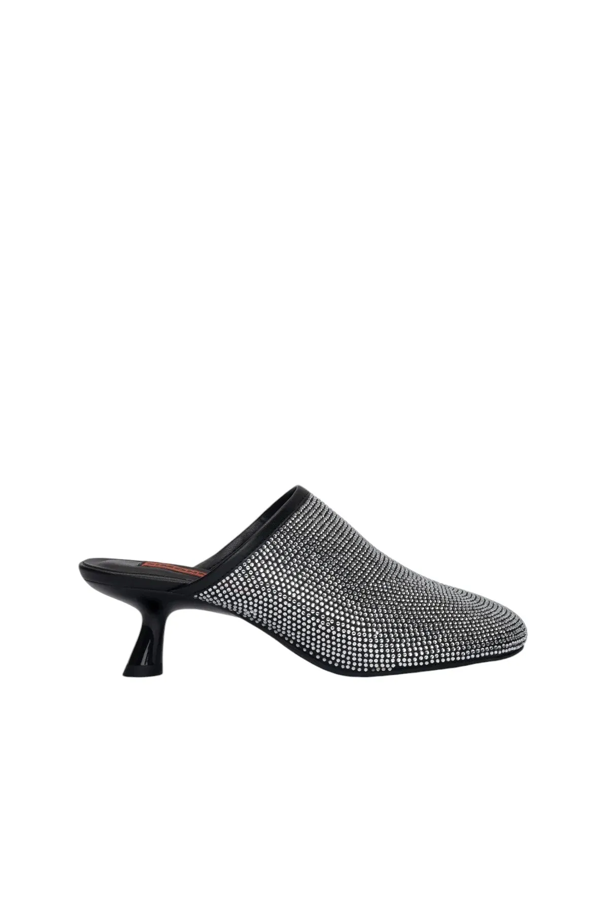 Crystal Beep Mule - Black