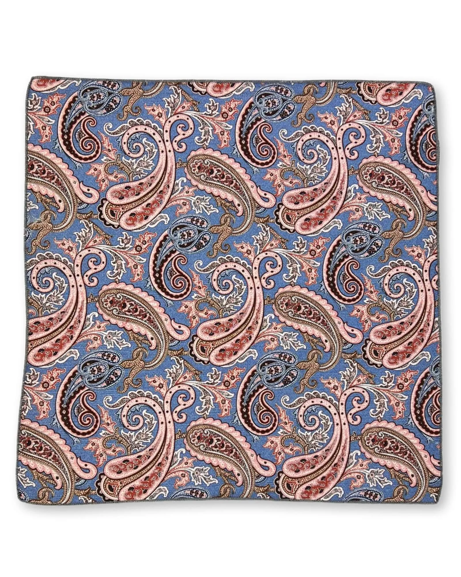 DÉCLIC Alba Paisley Hanky - Blue