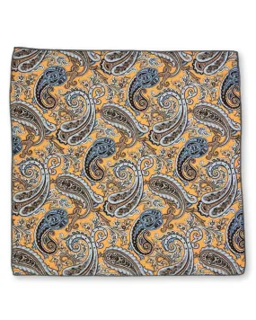 DÉCLIC Alba Paisley Hanky - Orange