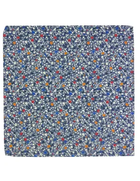 DÉCLIC Cento Floral Hanky - Blue