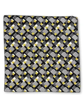 DÉCLIC Tati Print Hanky - Mustard