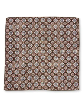 DÉCLIC Termini Pattern Hanky - Brown