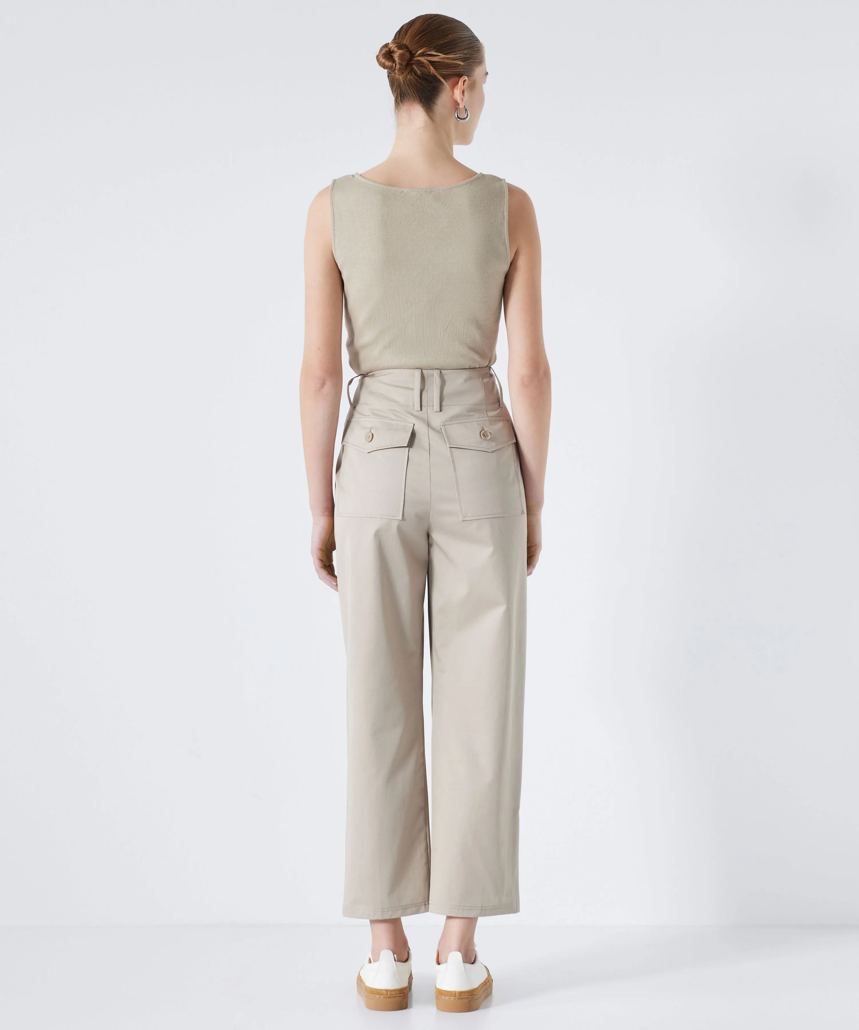 Ipekyol Carrot Fit Trousers Stone