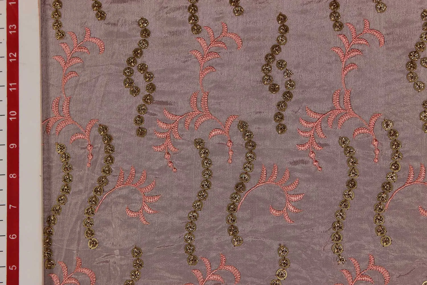 Light Pink Chinon Chiffon Fabric