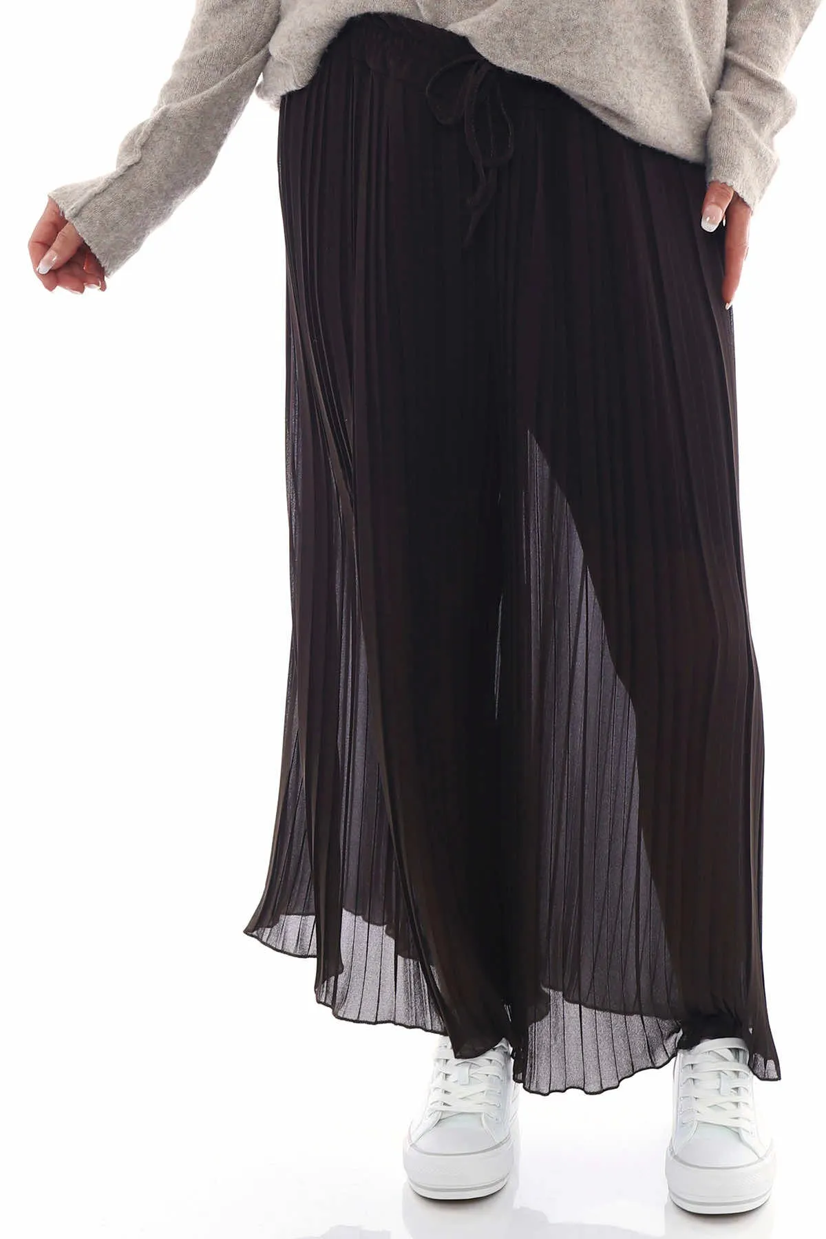 Morgana Pleated Trousers Cocoa