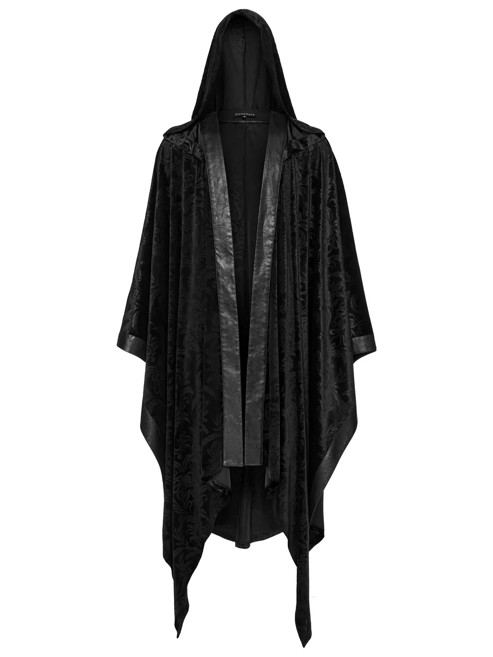 Mystic Hooded Velvet Cape for Gothic Enthusiasts