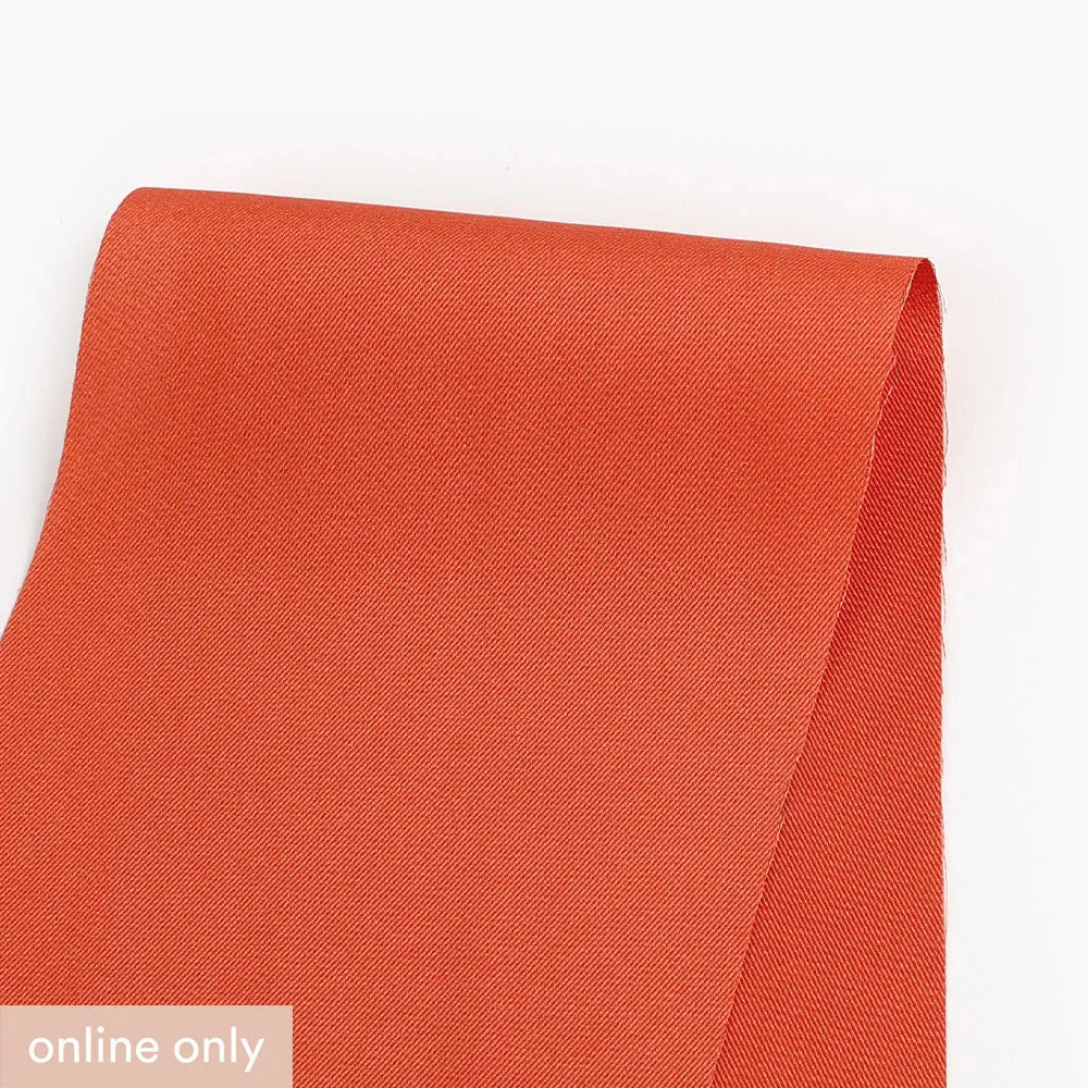 Poly Twill Lining - Tomato