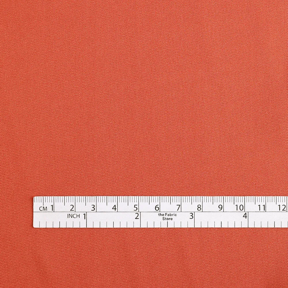 Poly Twill Lining - Tomato