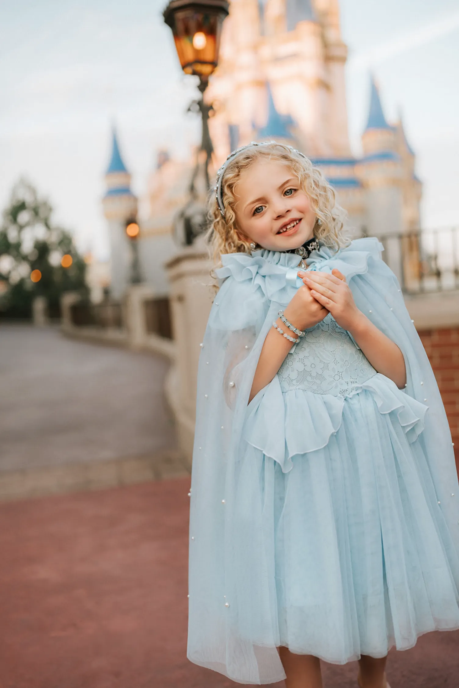 Portrait Petites Cinderella Twirl Length Gown