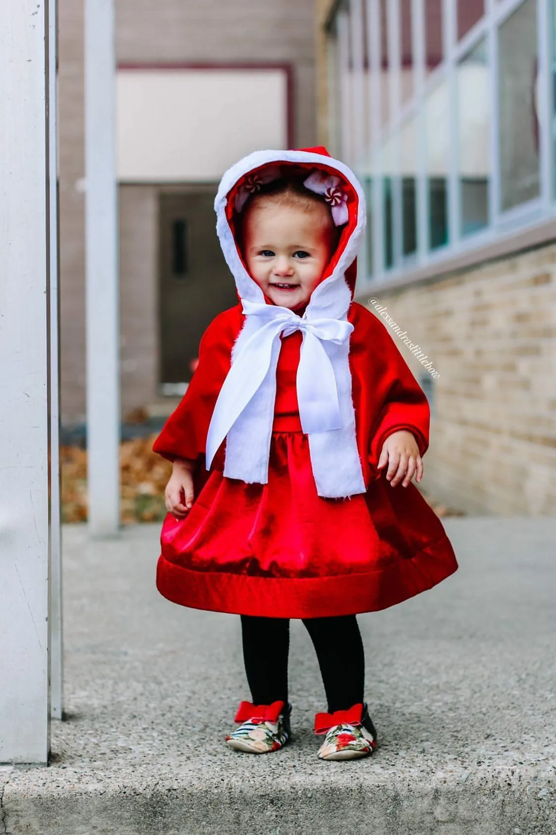 Red Santa Claus Cape