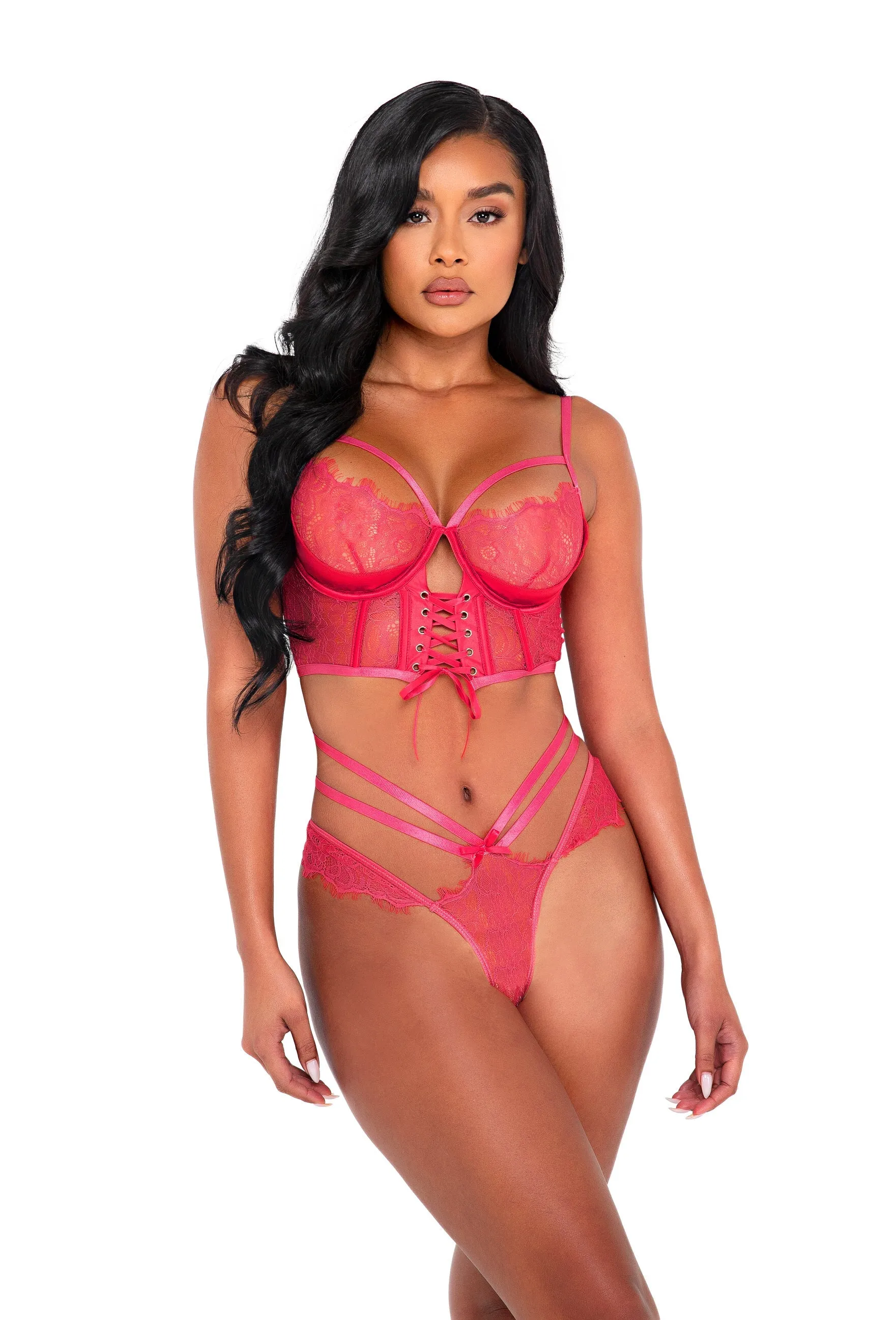 Roma 2pc Lashes for Lace Set Roma Confidential