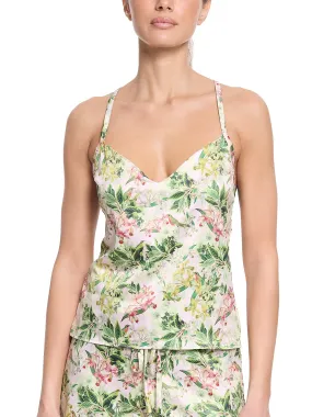 Satin Sleep Cami French Garden