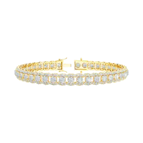 Tennis side rocks bracelet