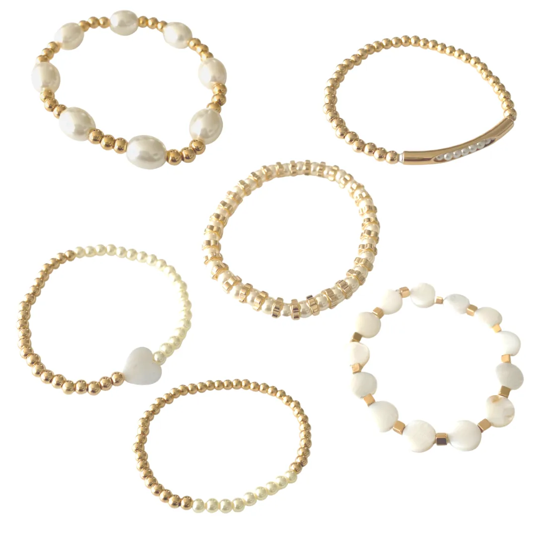 Tropez Pearl Bracelets